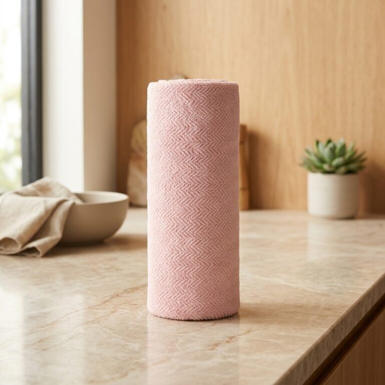 Reusable Kitchen Towel Roll - Pink